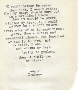 Advice for living. Jack London