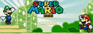 Super Mario Facebook Timeline Profile Cover