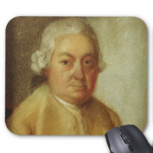 Portrait of Carl Philipp Emanuel Bach, c.1780 Mouse Pad
