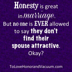 Honesty in Marriage: Don't Tell Your Spouse They're Not Attractive!