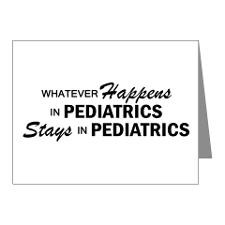 Whatever Happens - Pediatrics Note Cards (Pk of 10 for