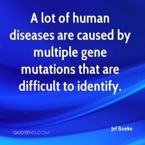 Diseases Caused by Mutation