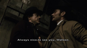 Sherlock Holmes Movie Quotes #sherlock holmes #screencap