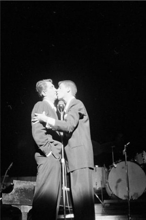 Dean Martin and Jerry Lewis.... A Kiss is Still s Kiss