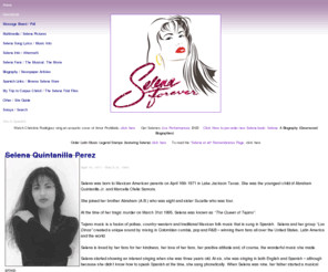 selenaforever.com: Selena ForeverTribute to Selena Quintanilla Perez ...