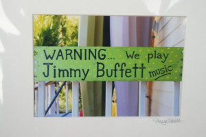 Key West sign Jimmy Buffett music photo 5x7 signed by OnIslandTime, $ ...