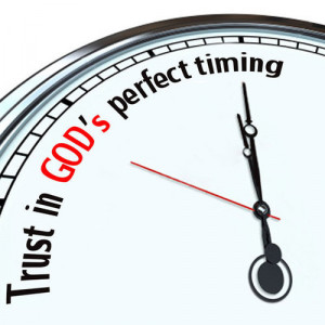 Waiting for God's perfect timing...