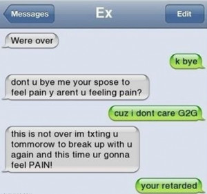 WORST Psycho Ex Girlfriend Text Fails (12 Photos)