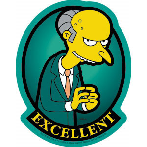 El señor Burns de los Simpsons, el segundo hombre más rico del mundo