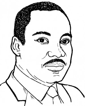 martin luther king coloring pages