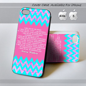 Audrey Hepburn Quote Chevron Print on by GreatCellPhoneCase, $15.66