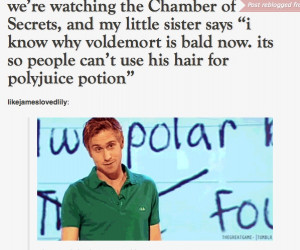 Voldemort's baldness - Win!!