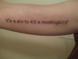 To Kill a MockingbirdLiterary Tattoo