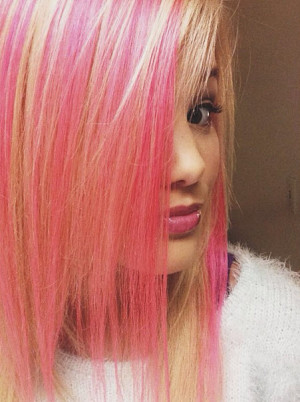 olivia holt pink hair oct 4 2013 Photo: Olivia Holt Pretty In Pink ...