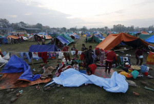 massive earthquake of 7.9 magnitude had struck Nepal, earlier on ...