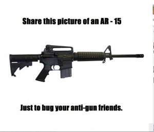Anti gun friends is an oxymoron.