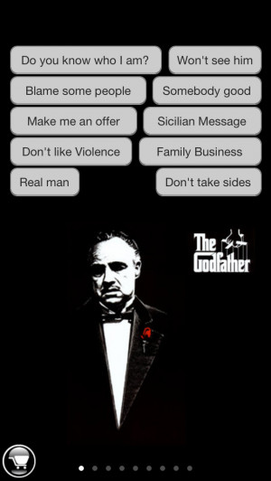 ... famous quotes from the top all time biggest mafia movies in the palm