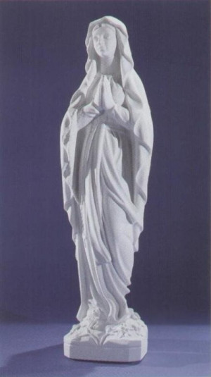 Our Lady of Lourdes (Glazed Finish)