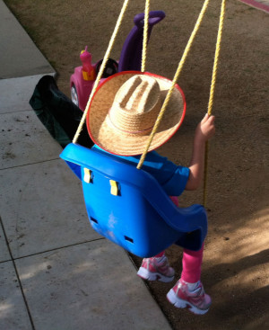 Swinging On A Swing Quotes Olivia on the swings.