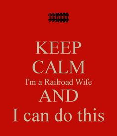 Railroad Wife Car Decal - Spoiled Railroad Wife