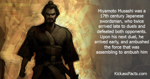 Miyamoto, Musashi, 17th, century, Japanese, swordsman, late, duels ...