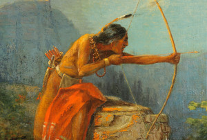 native american hunting bows