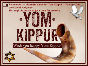 remember an alternate name for yom kippur is yom ha