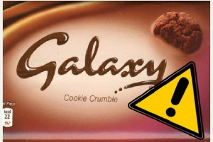 WARNING: Galaxy Cookie Crumble chocolate bars recalled over 'plastic ...
