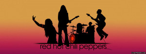 Red Hot Chili Peppers Logo Facebook Cover