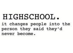 High School Quotes Sayings ~ Elementary school vs middle school vs ...