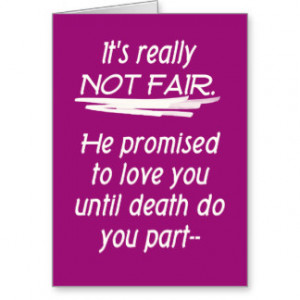 Divorce Not Fair Greeting Cards