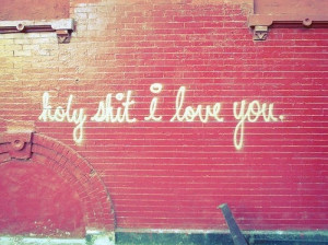 brilliant, cute, funny, graffiti, i love u, i love you, iloveu, love ...