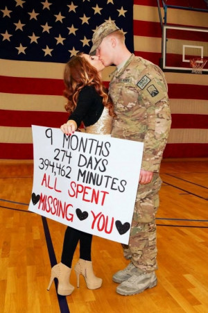 months waiting for you deployment sign