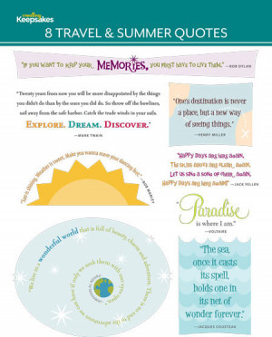Download a PDF of these quotes to use on your scrapbook page.