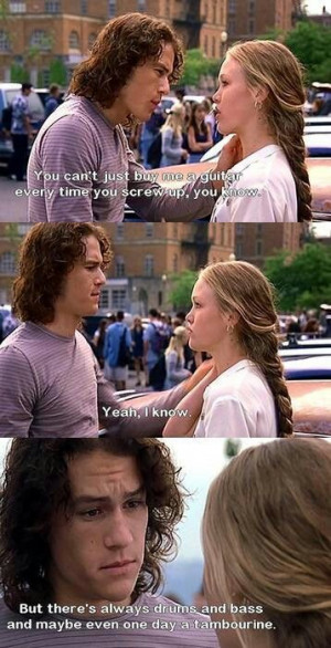 ... Funny Quotes, 10 Things, Favorite Movie, Weird Pictures, Heath Ledger