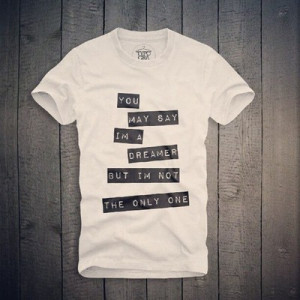 Yes! Yes! I’m a dreamer!! #typography #design #quotes #shirts #tees ...