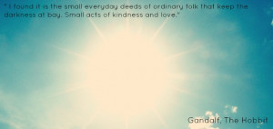 Gandalf quote from The Hobbit movie 