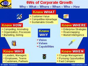 6Ws of Corporate Sustainable Growth and Business Success