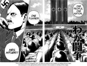 Manga stripboek Adolf Hitler