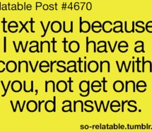 Funny One Word Quotes