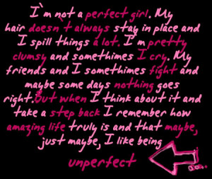Love Quote Loving The Unperfect Person Perfectly