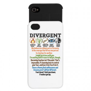 Divergent Quote iPhone Case