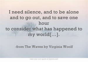 from The Waves by Virginia Woolf