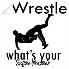 Wrestle Wall Decal More