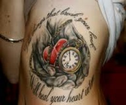 Clock tattoo meaning.