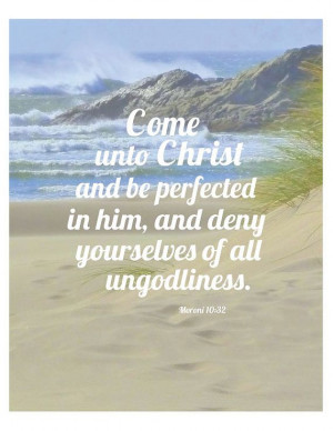 Come unto Christ LDS Youth Theme 2014 PDF on Etsy