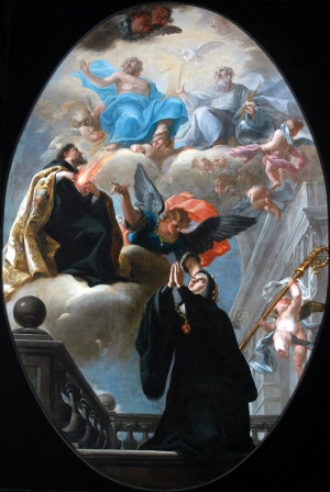 Vision of St Gertrude the Great