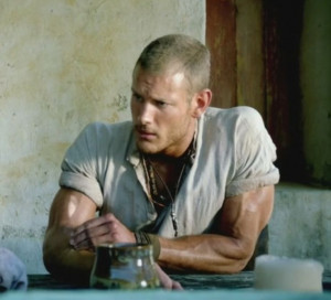 Tom Hopper and his amazing arms, from Episode 2 of Black Sails: Billy ...