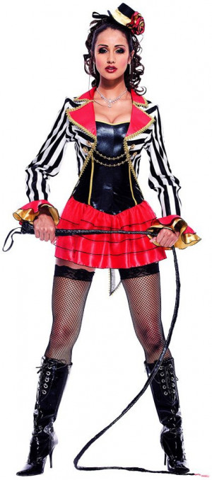 Circus Ringmaster Mistress XS 4 - 6 Ladies Costume