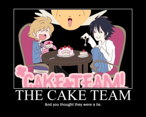 THE CAKE TEAM! by Otakupower01